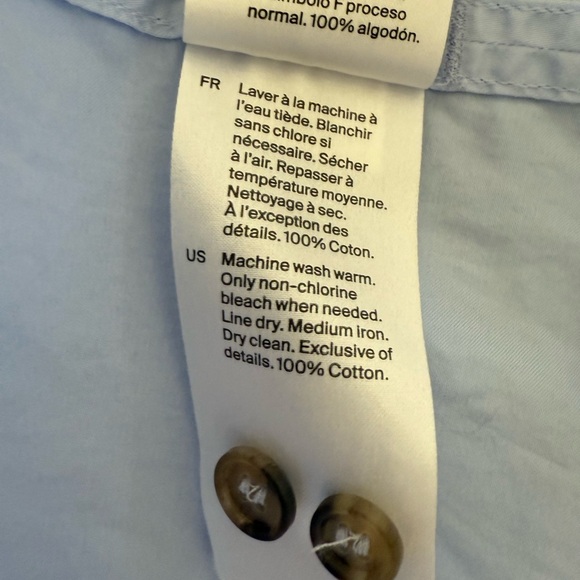 COS Sky Blue Casual Women’s Shirt - Picture 6 of 10